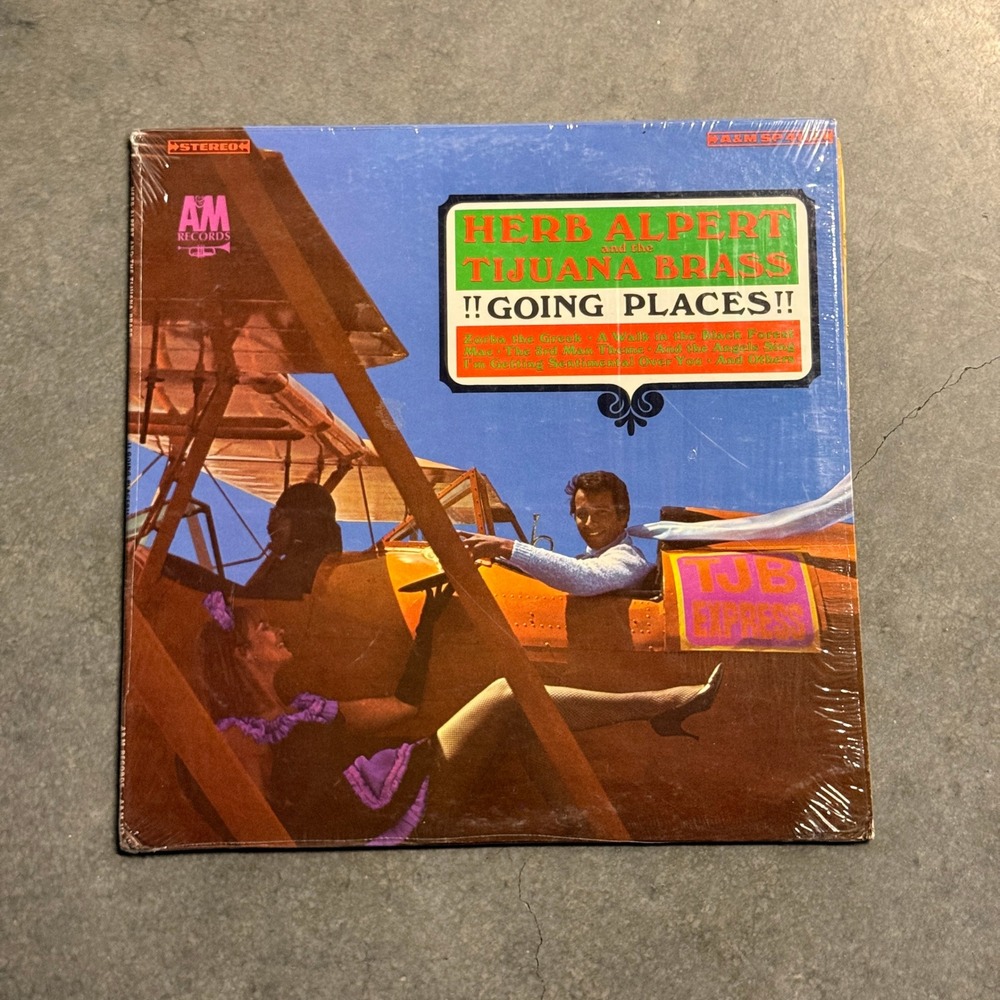 Herb Alpert Tijuana Brass Going Places Vinyl LP Stereo SP 4112 A&M Records 1965